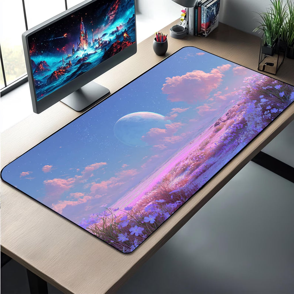 Pastel Galaxy Desk Mat