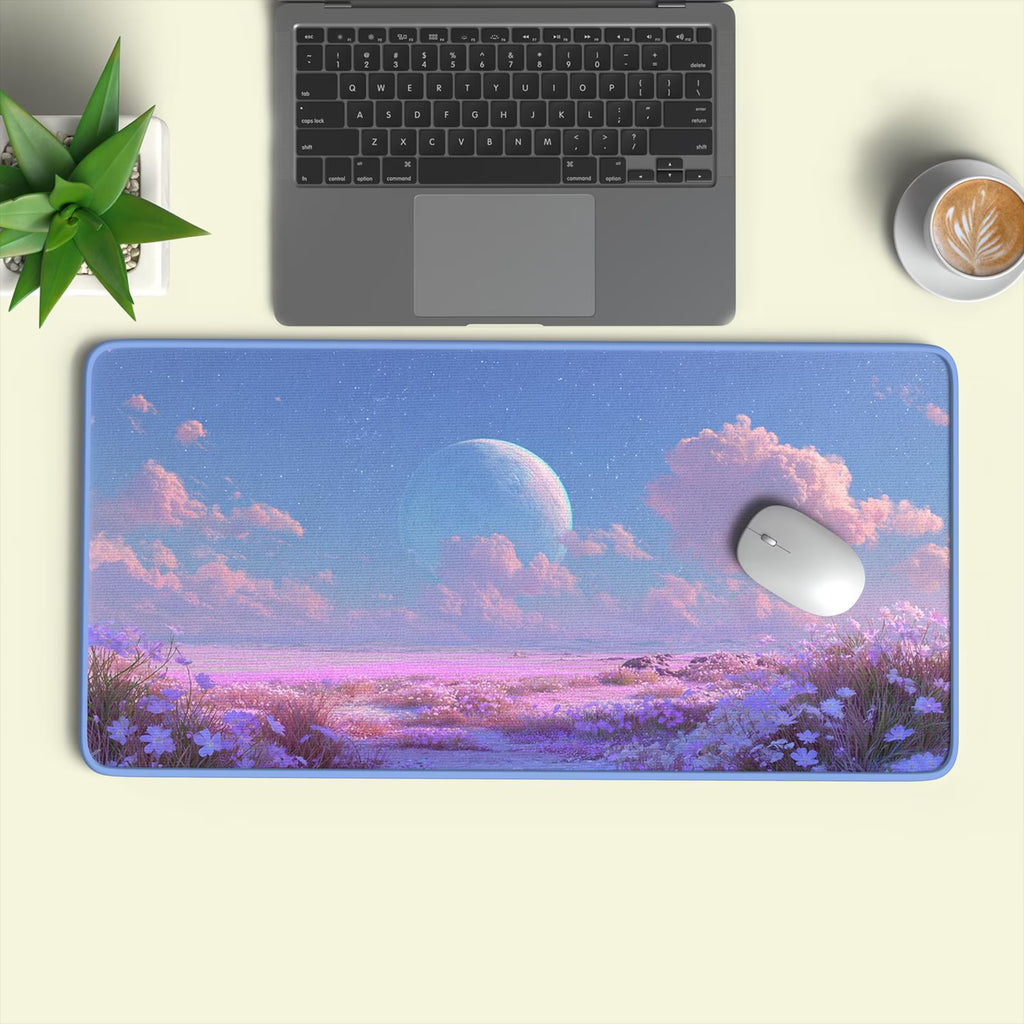 Pastel Galaxy Desk Mat