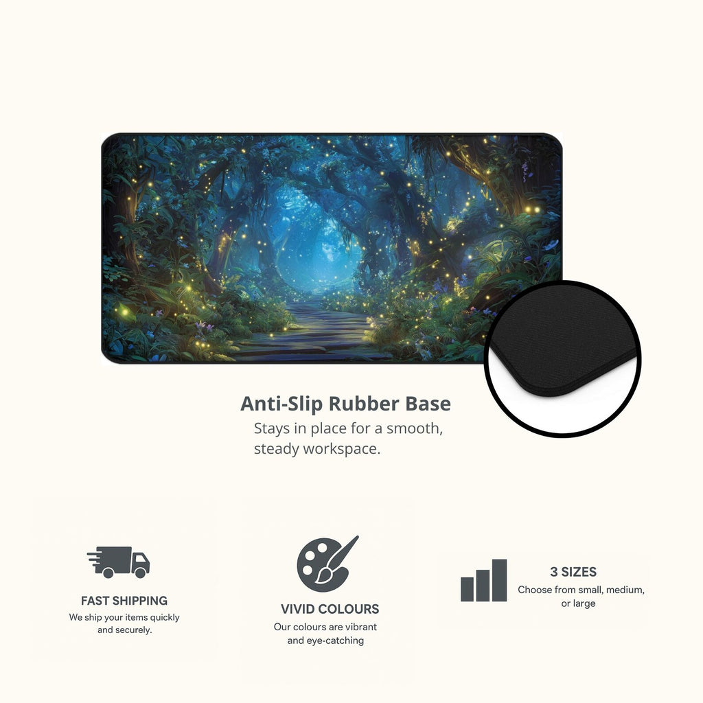 Enchanted Forest Desk Mat
