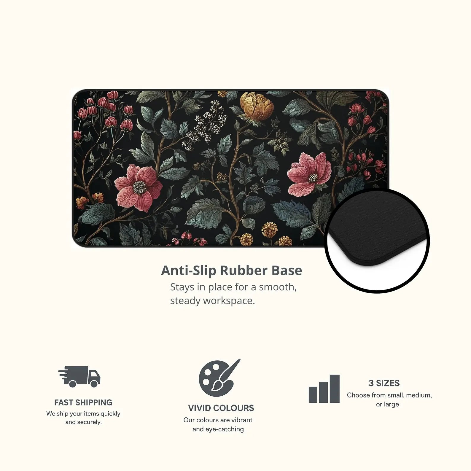 Cottagecore Garden Desk Mat