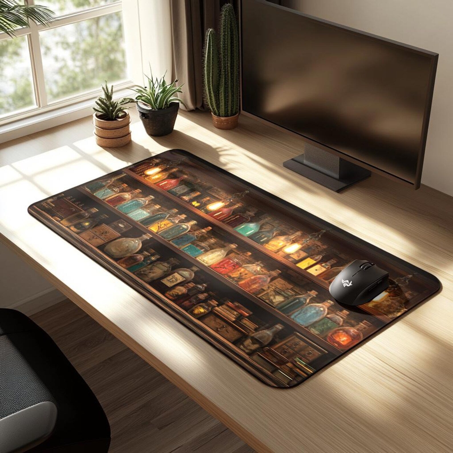 Apothecary Shelf Desk Mat