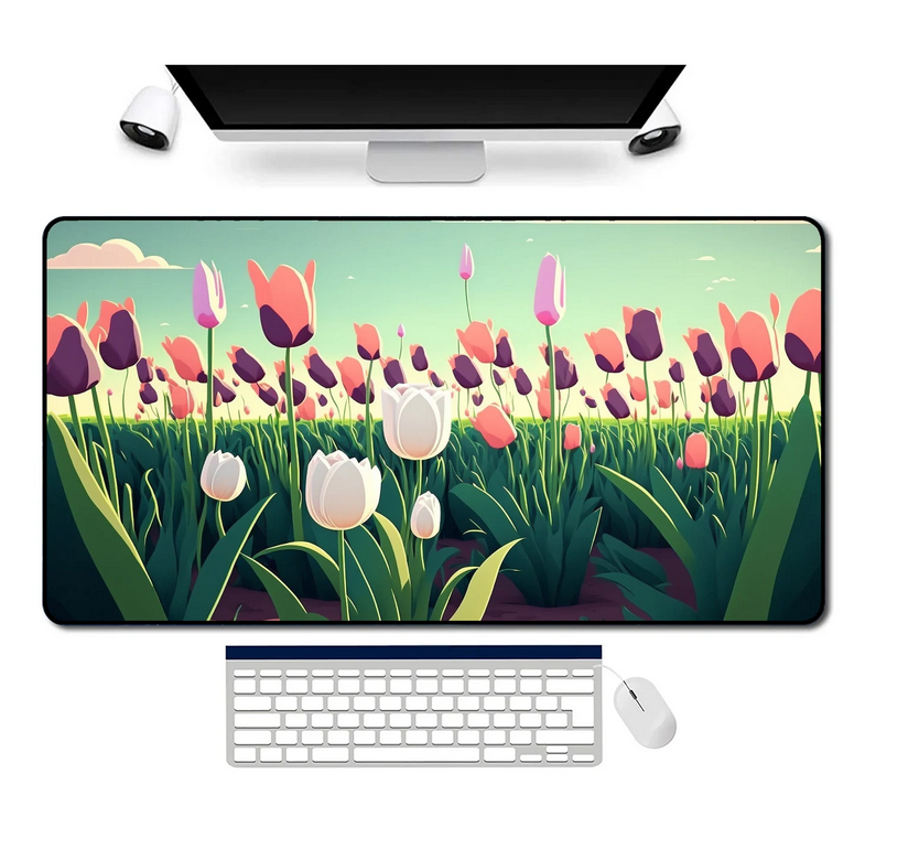 Tulip Daydream Desk Mat